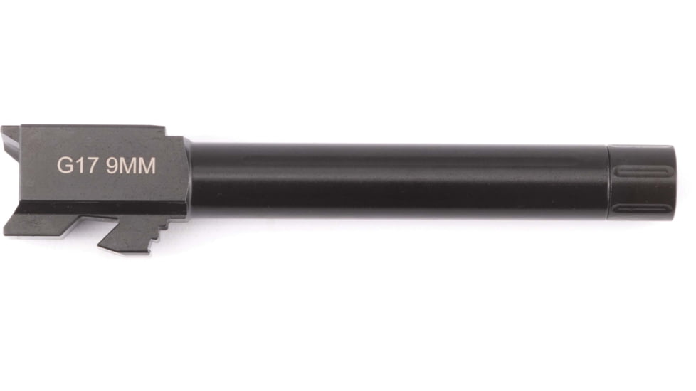 FM Products Ultra Premium Match Grade Threaded Barrel, Glock 17, Black, FMP-GBRL-17T