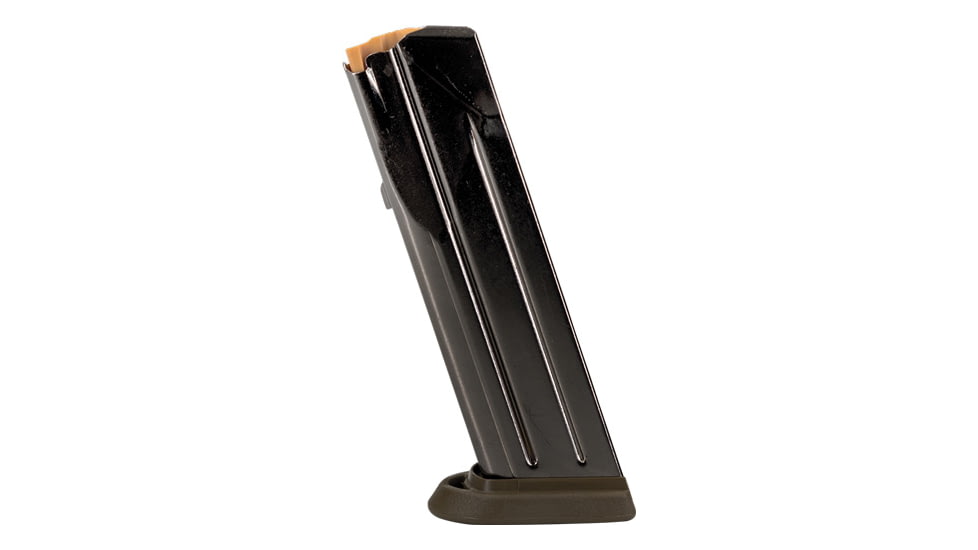 FN America FN FNS Compact Pistol Magazine, 9mm Luger, 17 Round, Black/Flat Dark Earth, 1 Pack, Steel, 20100064-17RD