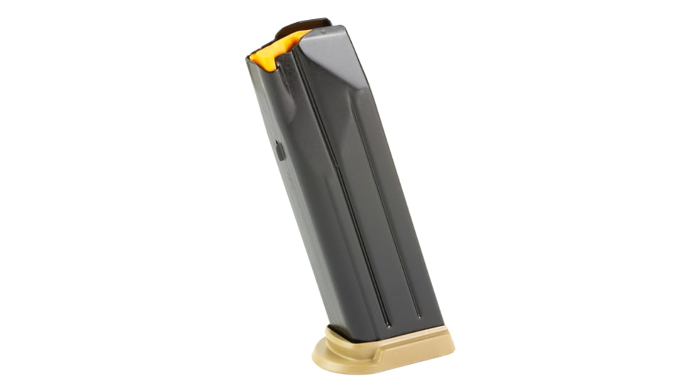 FN America 201003461 509 17rd 9mm Luger Black/Flat Dark Earth Stainless Steel, Stainless Steel, 201003461-17RD
