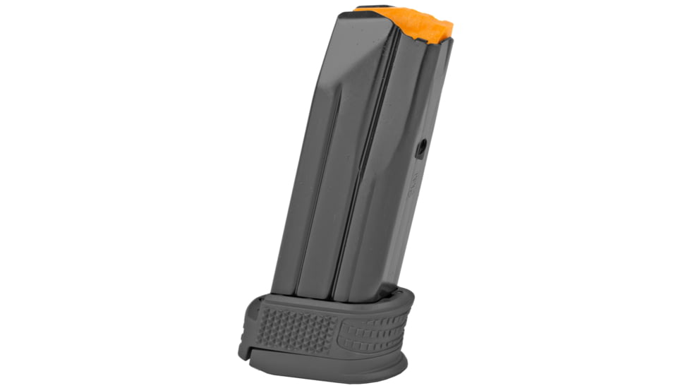 FN America FN 509 Compact Detachable Pistol Magazine w/Mag Sleeve, 9mm Luger, 15 Round, Black, 1 Pack, Steel, 20100379-15RD