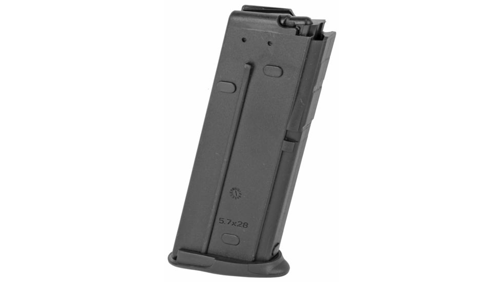 FN America FN Five-seveN Pistol Magazine, 5.7x28mm, 20 Round, Black, 1 Pack, Polymer, 3866100030-20RD
