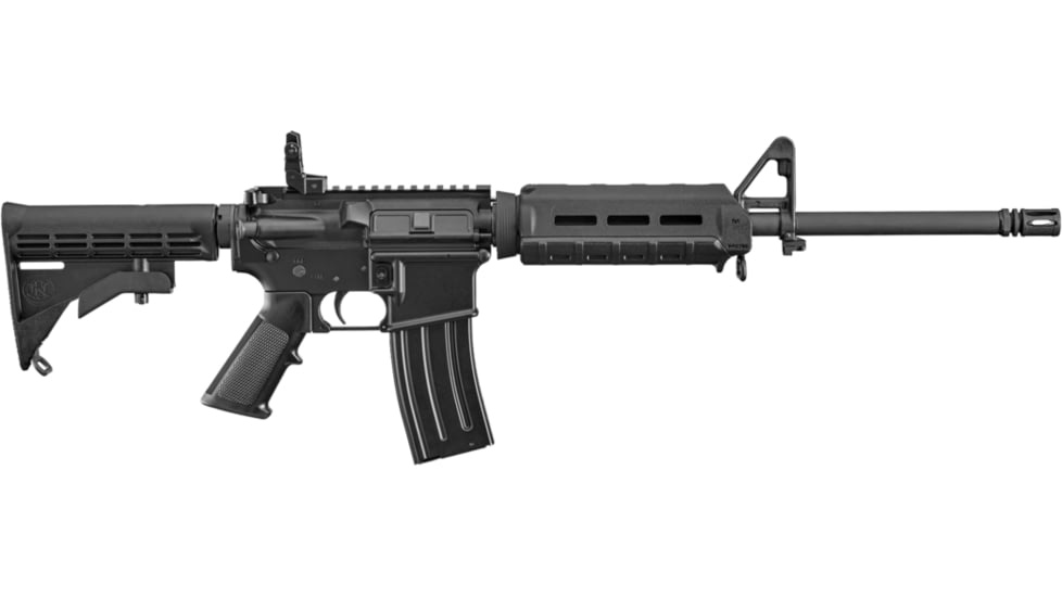 FN America FN 15 Tactical Carbine Rifle, 5.56x45mm NATO, 16 in Barrel, Button-Broached Chrome-Lined, 1-7 RH Twist, A2 Compensator, 30 Round Magazine, 36100618-FRRMPG