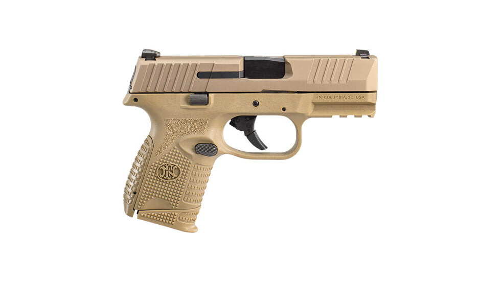 FN America 509 Compact Semi Auto Pistol, 9mm Luger, 3.7 in Barrel