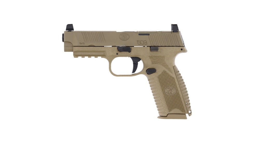 FN America 509 Full Size MRD Semi Auto Pistol, 9mm Luger, 4 in Barrel