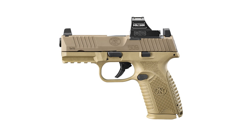 FN America 509 Full Size MRD Semi Auto Pistol, 9mm Luger, 4 in Barrel
