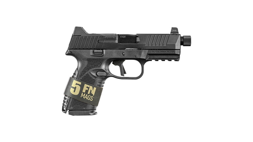 FN America 509M Tactical Bundle Semi Auto Pistol, 9mm Luger, 4.5 in Barrel