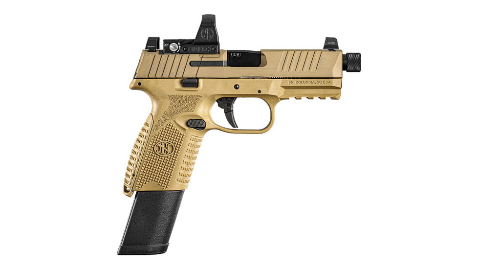 FN America 509M Tactical Semi Auto Pistol, 9mm Luger, 4.5 in Barrel