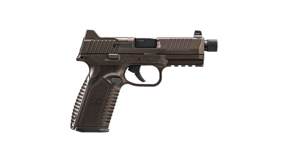 FN America 510 Tactical Pisto Semi Auto Pistol, 10mm Auto, 4.71 in Barrel