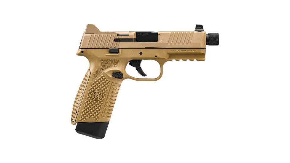 FN America 545 Tactical Semi Auto Pistol, 45 ACP, 4.71 in Barrel