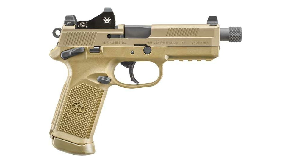 FN America FNX-45 Tactical DA/SA MS Semi Auto Pistol, 45 ACP, 5.3 in Barrel