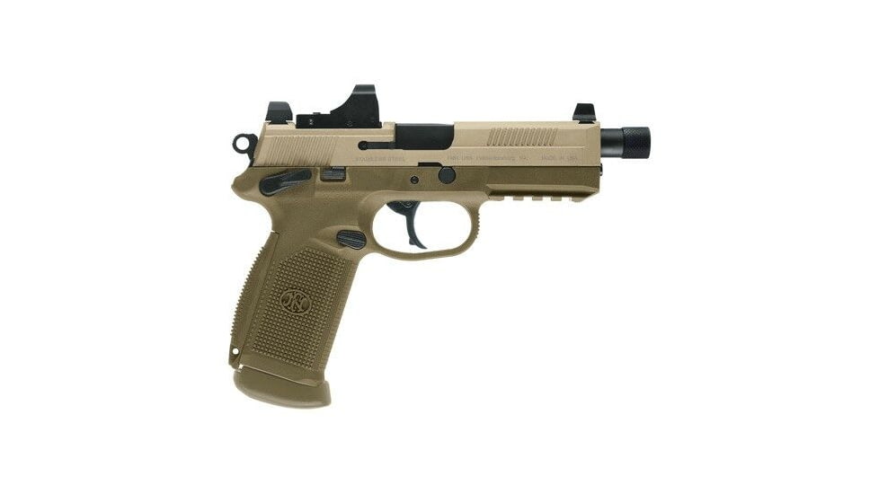 FN America FNX-45 Tactical DA/SA MS Semi Auto Pistol, 45 ACP, 5.3 in Barrel
