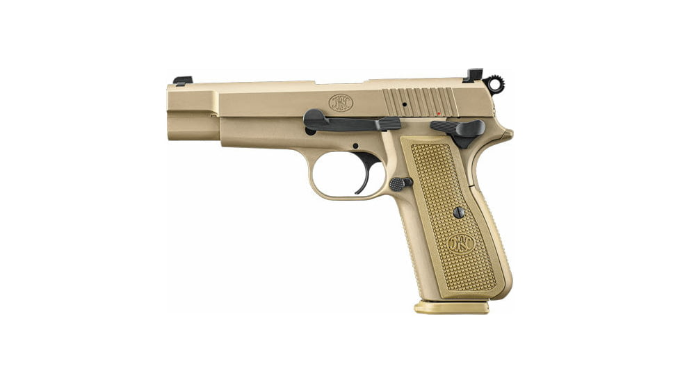 FN America High Power Semi Auto Pistol, 9mm Luger, 4.7 in Barrel