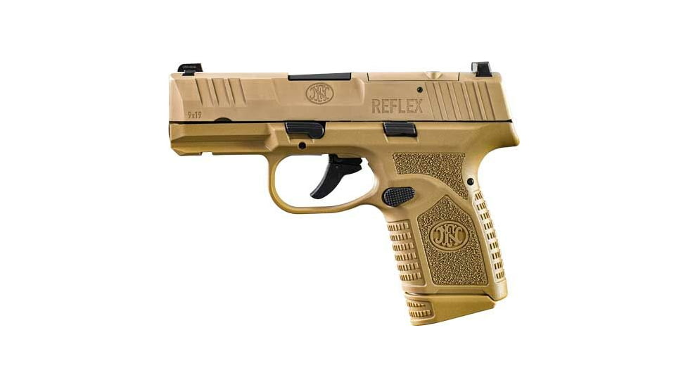 FN America Reflex MRD Semi Auto Pistol, 9mm Luger, 3.3 in Barrel