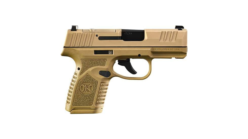 FN America Reflex MRD Semi Auto Pistol, 9mm Luger, 3.3 in Barrel