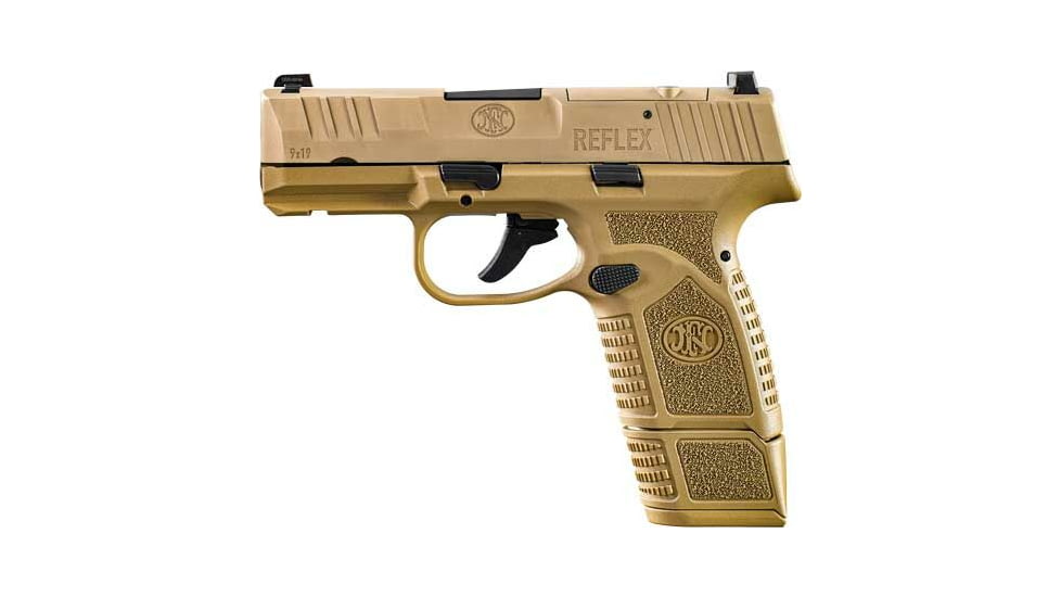 FN America Reflex MRD Semi Auto Pistol, 9mm Luger, 3.3 in Barrel