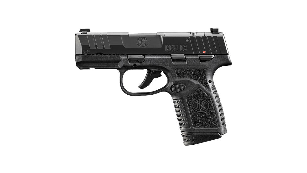FN America Reflex MRD Semi Auto Pistol with Manual Safety, 9mm Luger, 3.3 in Barrel