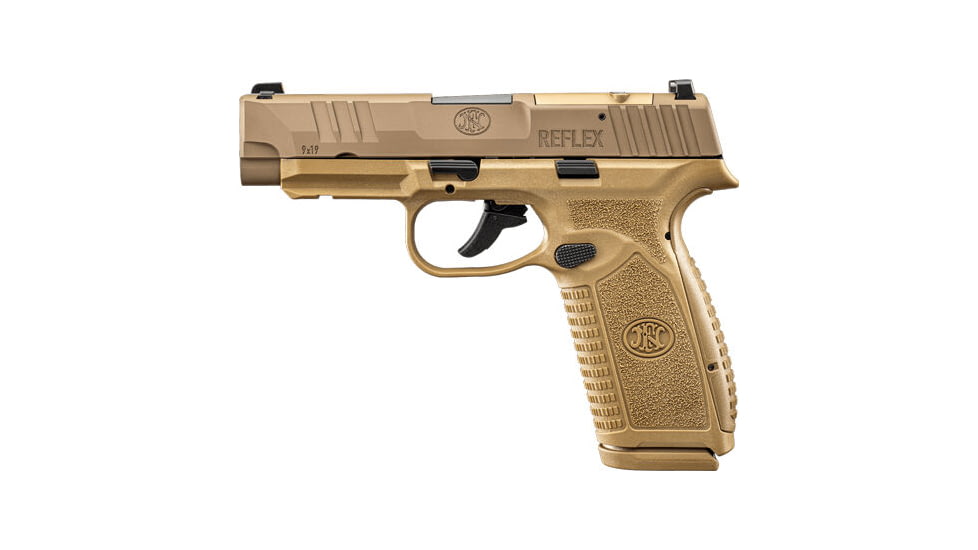 FN America Reflex MRD XL Semi Auto Pistol, 9mm Luger, 3.3 in Barrel