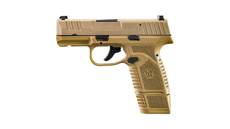 FN America Reflex Semi Auto Pistol, 9mm Luger, 3.3 in Barrel