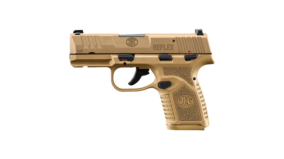 FN America Reflex Semi Auto Pistol, 9mm Luger, 3.3 in Barrel