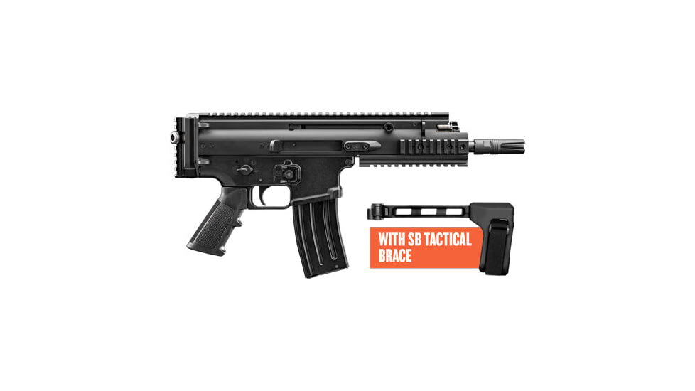 FN America SCAR 15P VPR Semi Auto Pistol, 223 Rem/5.56 Nato, 7.5 in Barrel