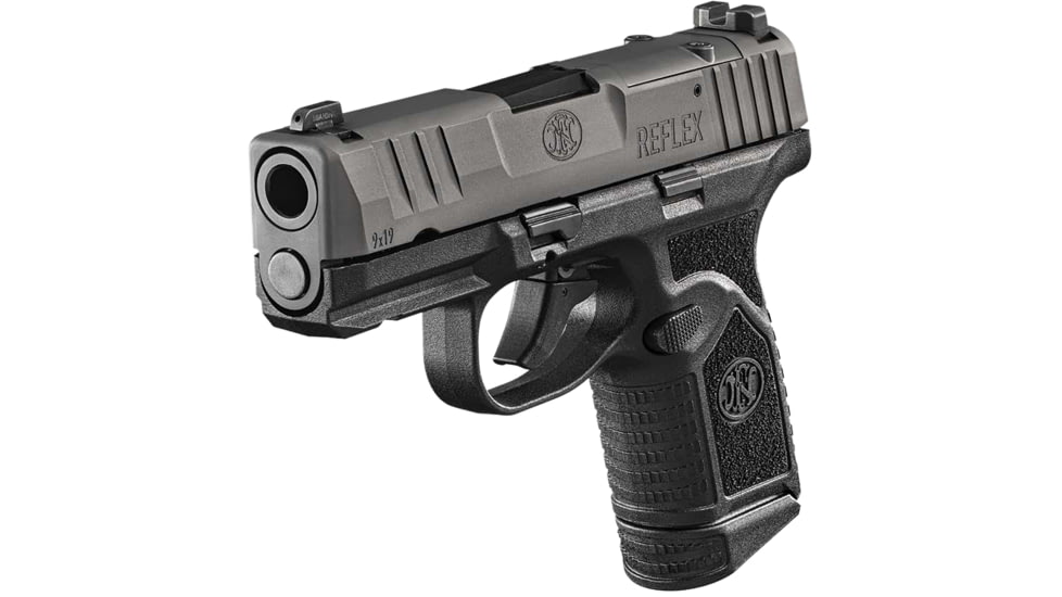FN America Reflex MRD 9mm Pistol, 9mm Luger, 3.30 in barrel, Black, 15 Round Magazine, 66101418-FRRMPG