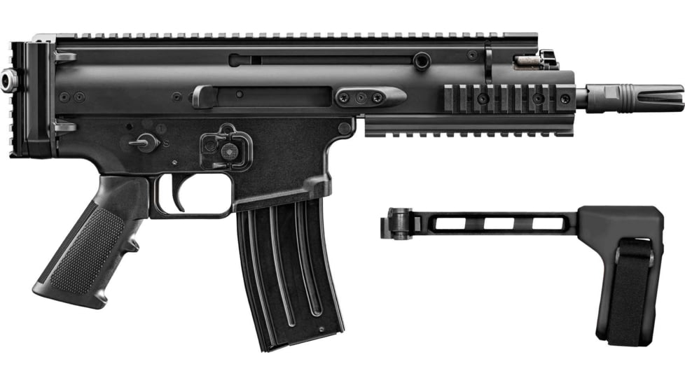 FN America SCAR 15P Rifle, 5.56x45mm NATO, 7.5 inch Barrel, 10 Round Magazine, 38101884-FRRMPG