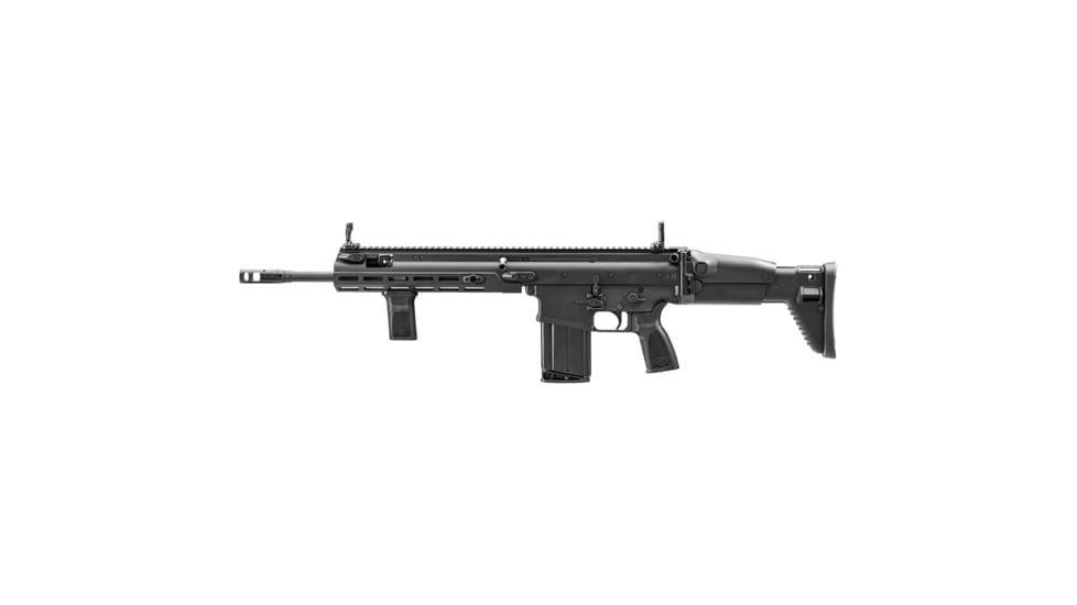 FN America SCAR 17S Semi Auto Rifle, 7.62x51mm NATO, 16.25 inch Barrel, 1-10 Twist, Aluminum Flat Dark Earth Stock, 20 Round Capacity, 38102017200