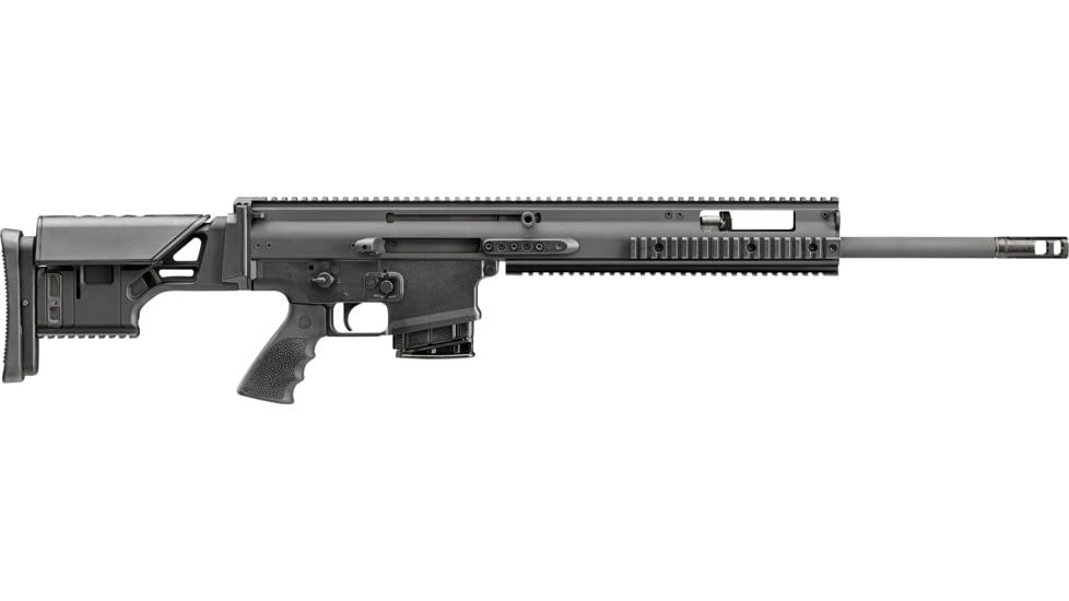 FN America SCAR 20s Rifle, 6.5 Creedmoor, 20 in Barrel, Hammer Forged, Chrome Lined, 1-8 Twist, SureFire ProComp 762 Muzzle Brake, 10 Round Magazine, 381005422-FRRMPG