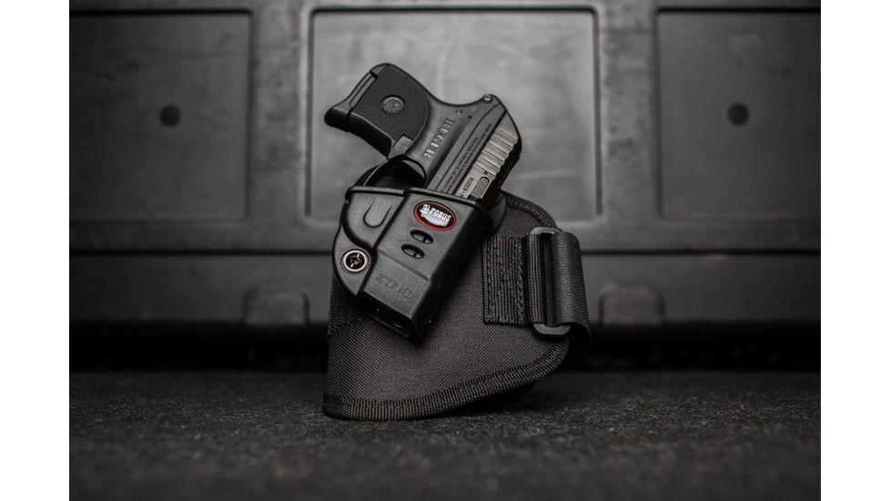 Fobus Ankle Holster, Black, Right Hand - Kel-Tec P11 9mm &amp; .40, SKYY CPX-1, Ruger LC9