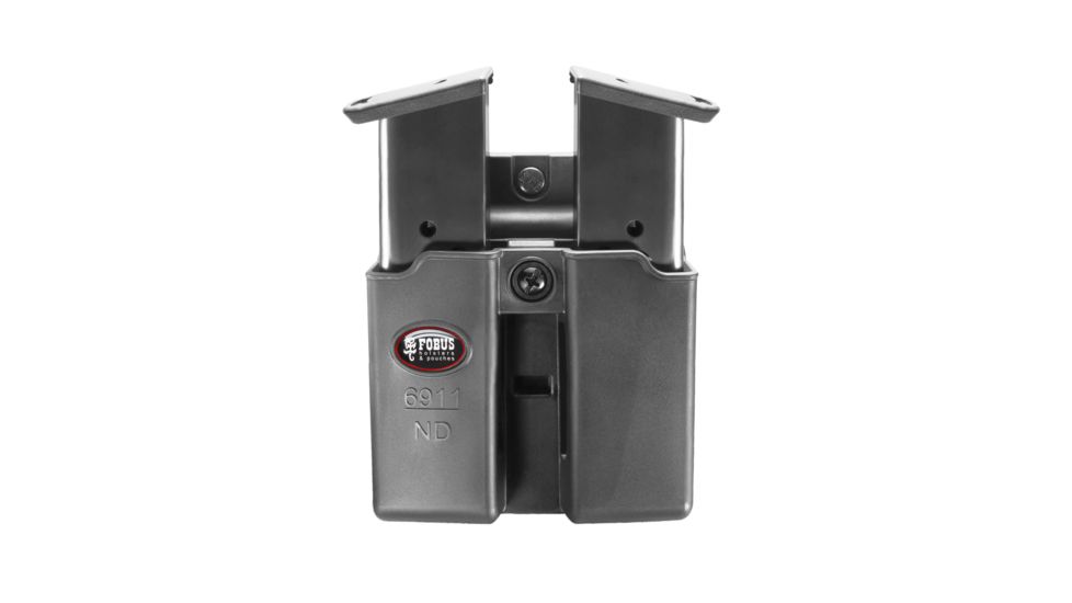 Fobus Double Mag Pouch 9mm Single Stack w/ Tension Adj. Screw /Kimber Solo/Beretta NANO/Taurus 709/Ruger LC9, Sig P239 and 239 SAS Gen 2,Belt Holster 6911NDBH