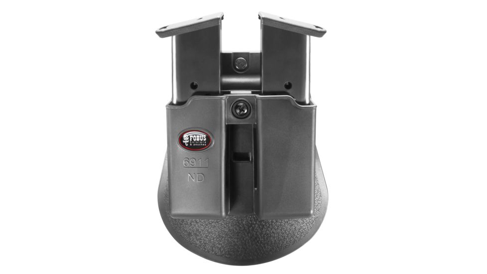 Fobus Double Mag Pouch 9mm Single Stack w/ Tension Adj. Screw /Kimber Solo/Beretta NANO/Taurus 709/Ruger LC9, Sig P239 and 239 SAS Gen 2,Paddle Holster 6911NDP, EDEMO1