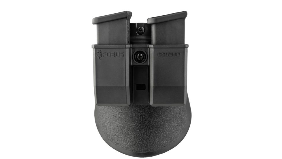 USED Fobus Evo Double Magazine Paddle Pouch, Glock 42, 43 &amp; 43x, Sig Sauer P3565, Smith and Wesson MP, Black, 6912NDP, EDEMO1
