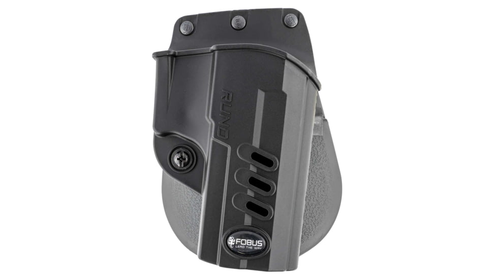 Fobus Evolution Concealment OWB Paddle Holster, Ruger SR40/Ruger SR40c/Ruger SR9 &amp; SR9C, Right, Black, RUND