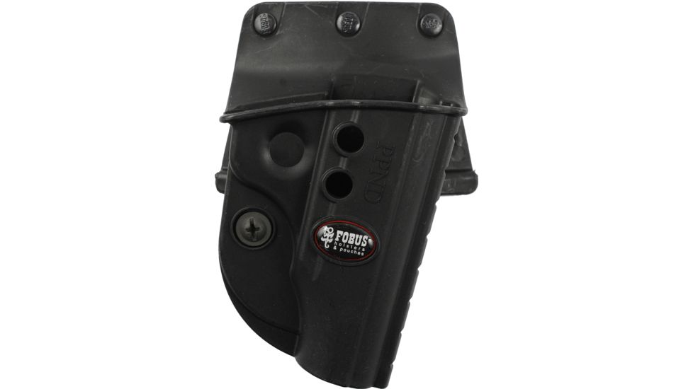 Fobus Evolution E2 Holster for Walther PPK, Standard, Belt, Plain Black, Right Hand PPKE2BH 