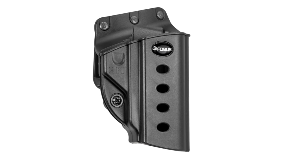 Fobus Evolution OWB Belt Holster, Hi-Point/Ruger American 9mm Compact, American Pistol .45 Full, P94, P95, P97, SR45, Right, Black, HPPBH