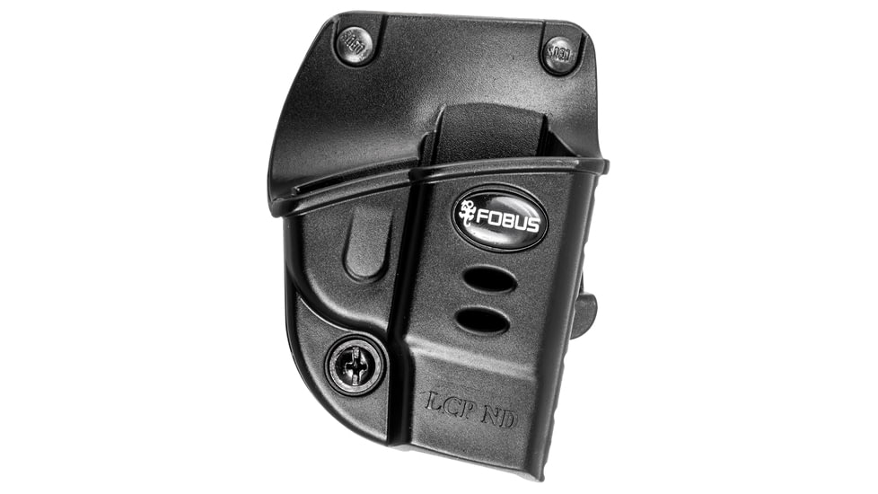 Fobus Evolution OWB Belt Holster, Kel-Tec P-32 2nd Gen, P-3AT .380/Ruger LCP, Right, Black, KT2GBH