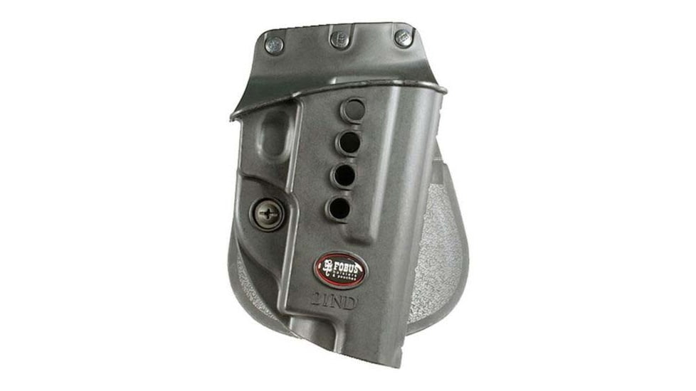 Fobus Evolution OWB Belt Holster, Sig Sauer P220 10mm .45ACP, P226, P227 w/Rail, P245, Right, Black, SGE2BH