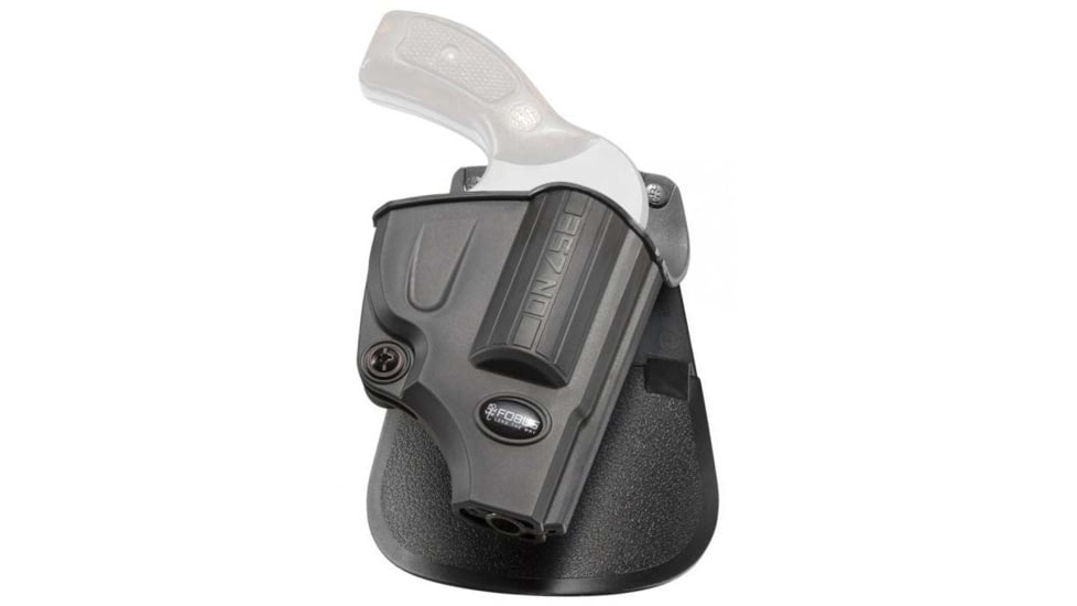 Fobus Evolution OWB Belt Holster, Smith and Wesson J Frame Revolvers .38 5, 36 Classics, 442, 637, Left, Black, J357NDLHBH