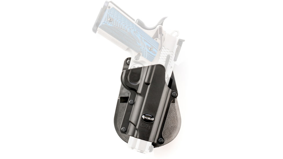Fobus Injection Molded Polymer OWB Belt Holster, Browning Hi-Power, Black, C-21RT