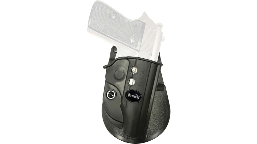 Fobus Injection Molded Polymer OWB Paddle Holster, FEG PMK-380, Walther PPK, Walther PPK/S, Black, PPND