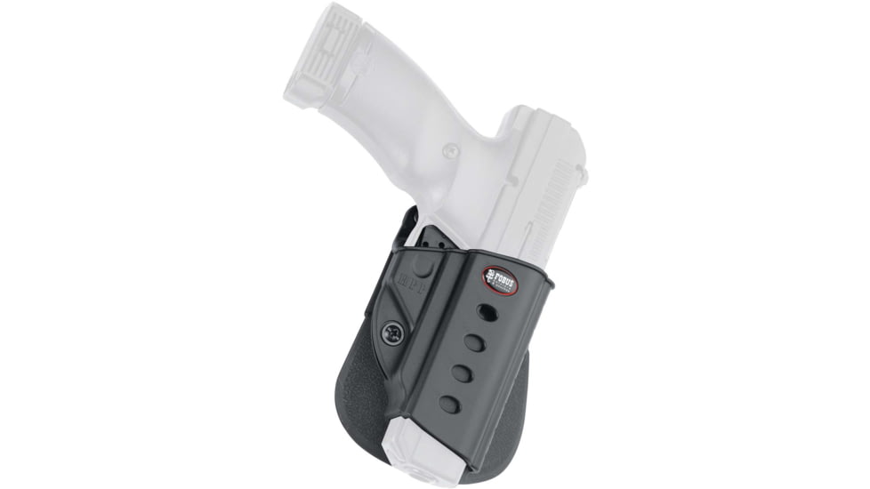 Fobus Injection Molded Polymer OWB Paddle Holster, Hi Point 9mm, Ruger SR45, Rotating, Black, HPPRT