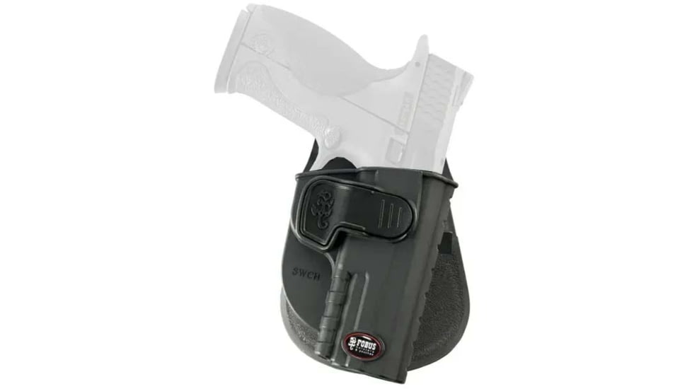 Fobus Injection Molded Polymer OWB Paddle Holster, Smith &amp; Wesson M&amp;P M2.0, M&amp;P Compact, Black, SWCH3