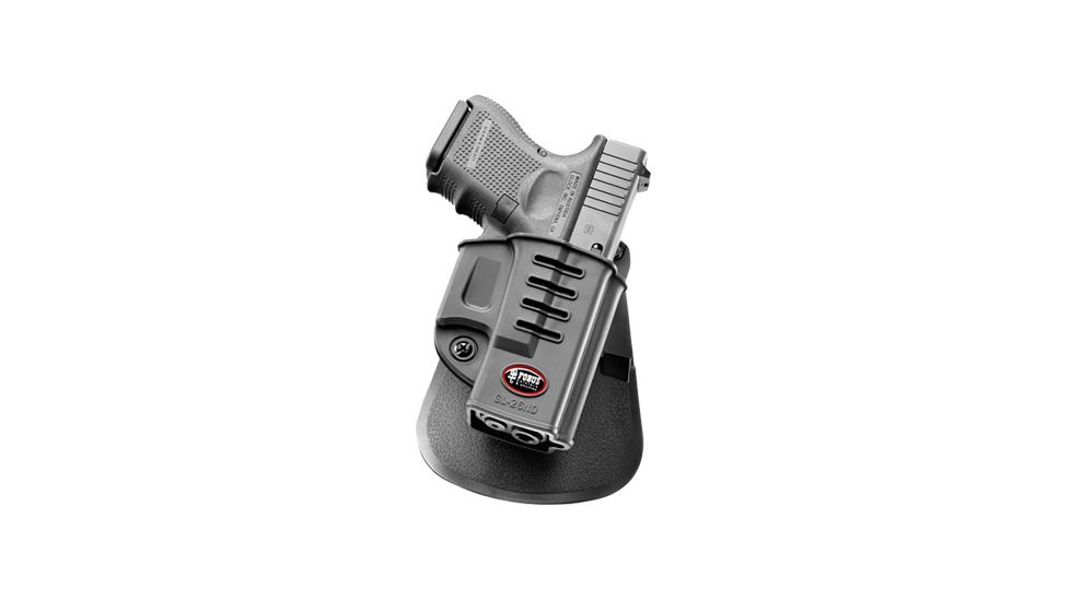 Fobus Right Hand Paddle Holster for Glock 26, 27, and 33, GL26ND