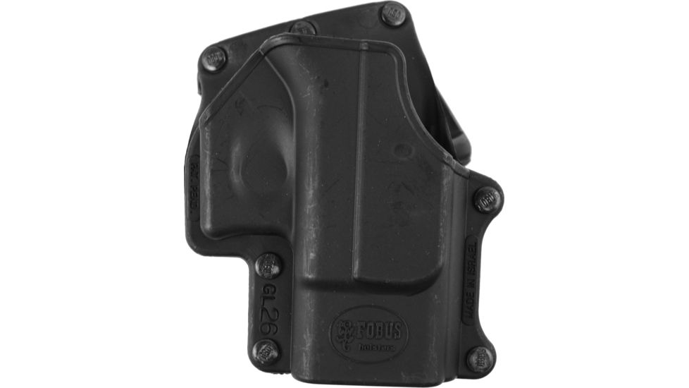 Fobus Roto Belt Holster, Right Hand, Black - Fits Glock 26/27/33 GL26RB 