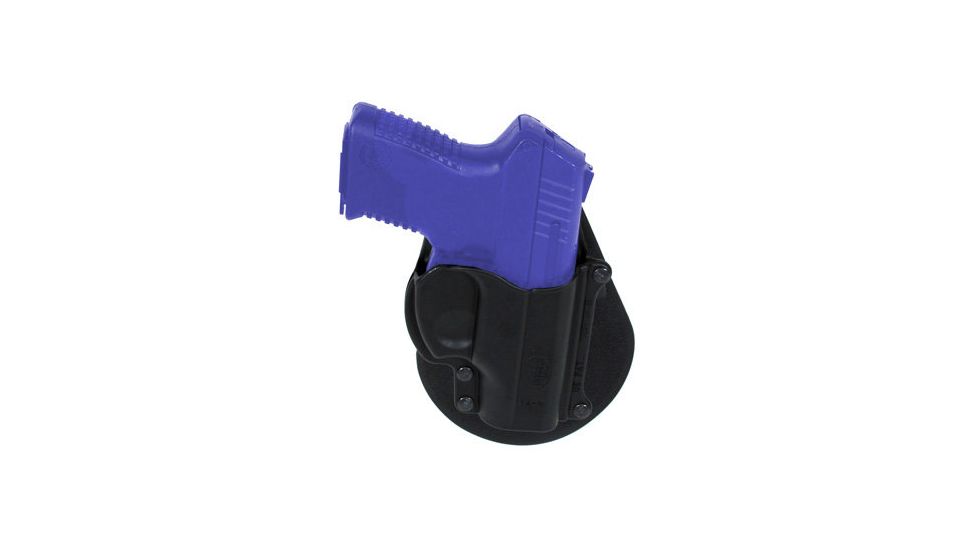 Fobus Roto Belt Right Hand Holster - Taurus Millennium. NOTE: This product is a belt holster. This image shows the paddle version of this holster.