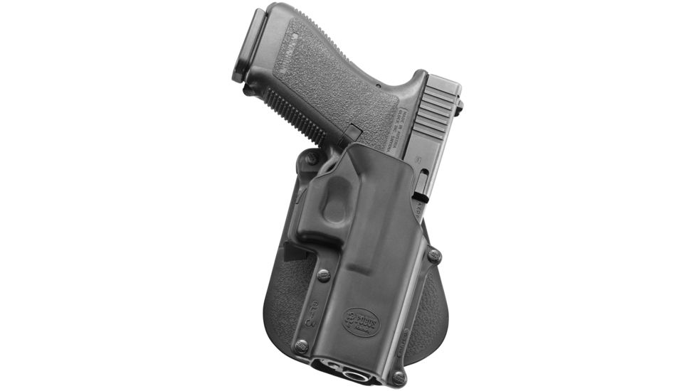 Fobus Standard Paddle Holster, Black, Right Hand - For Glock 20/21/37 - GL3
