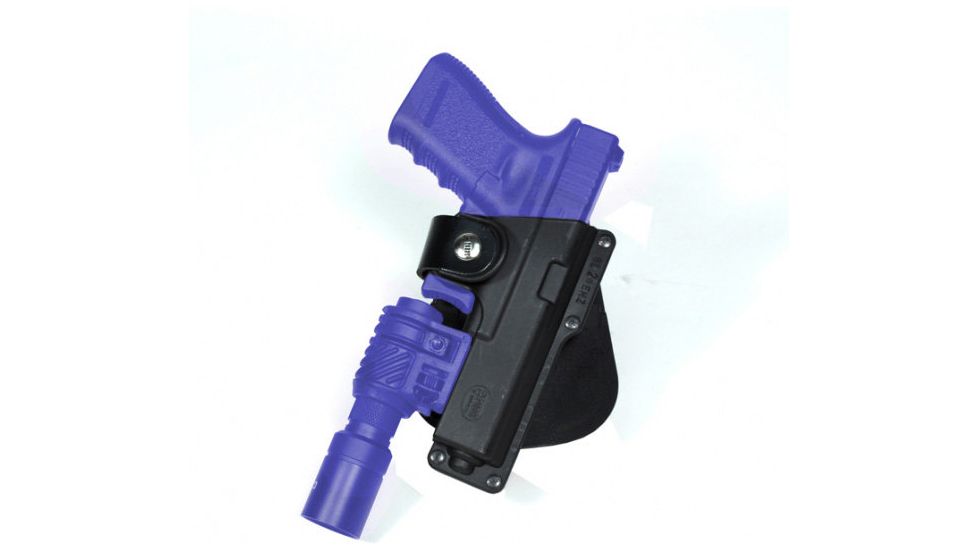 Fobus Roto Tactical Speed Holster - Glock 19, 23, 32 Roto holds Handgun with Laser or Light
