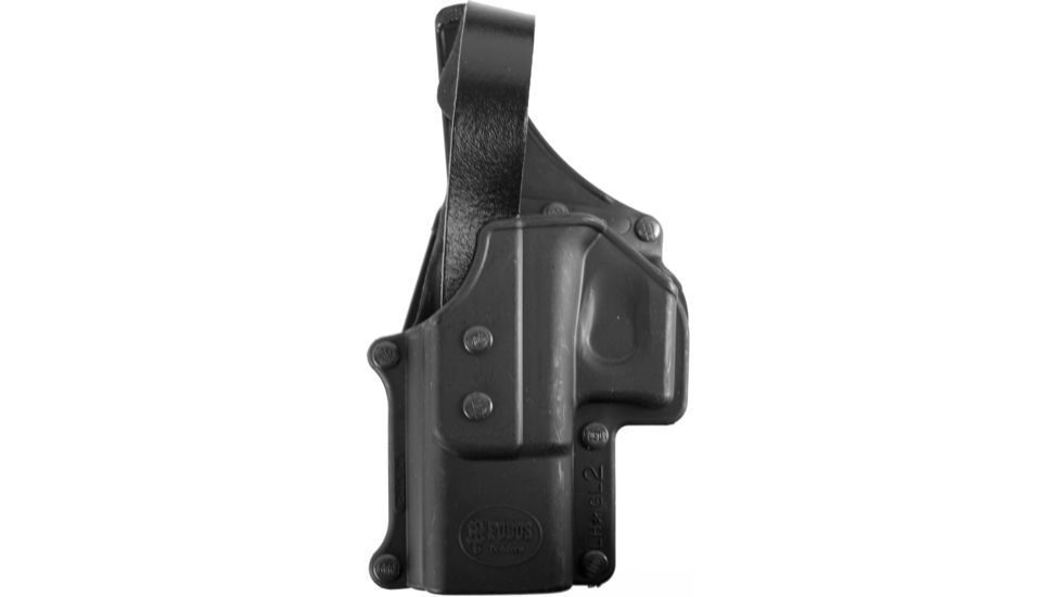 Fobus Thumb Break Roto Plain Black Belt Loop Left Hand Holster - Glock 
