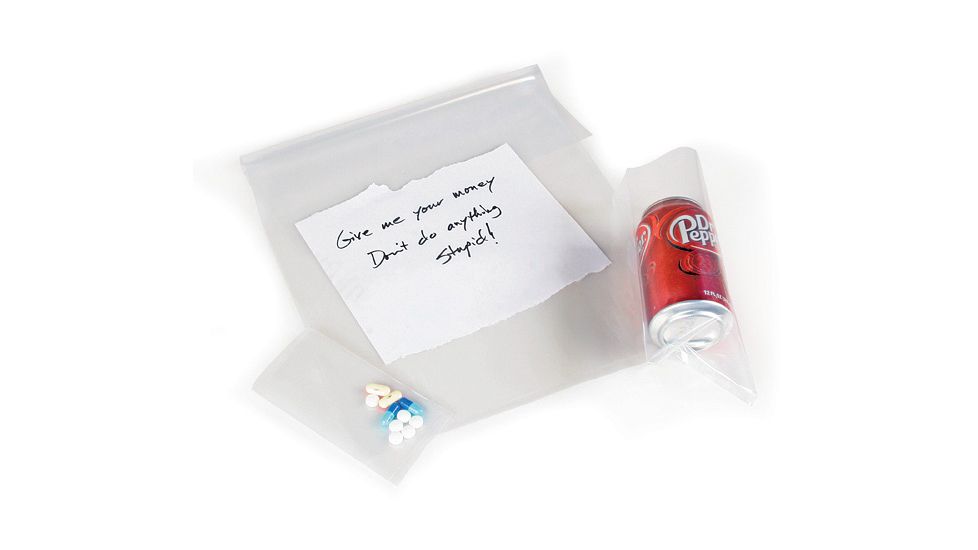 Forensics Source 5 x 8, .004 Mil Flat Poly Bags, 100 Units FS-3-0058