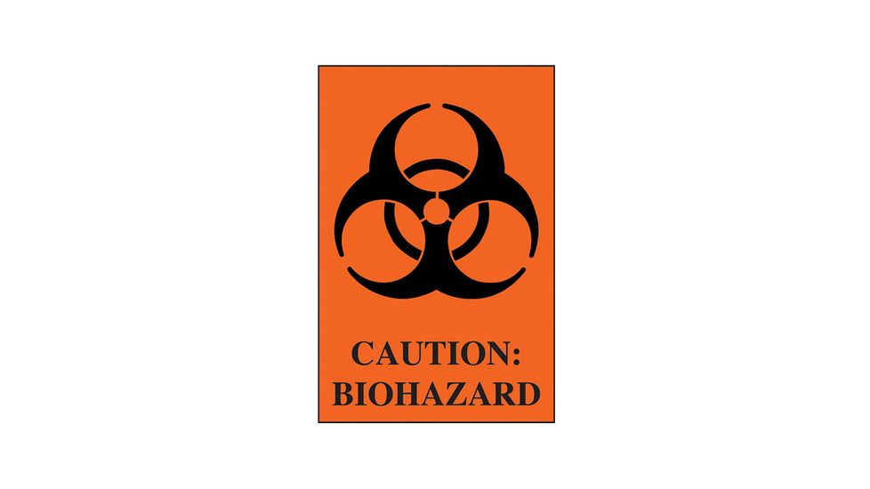 Forensics Source Bio- Hazard Label - BSM